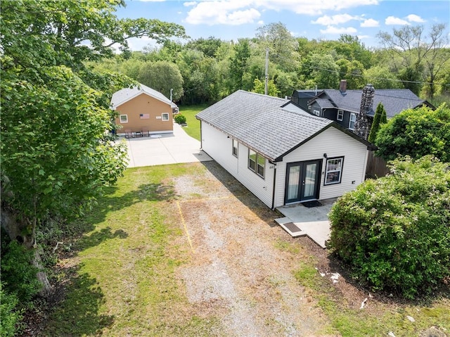 882 Point Judith Rd, Narragansett, RI 02882 - aerial view of property and surrounding area with a forest