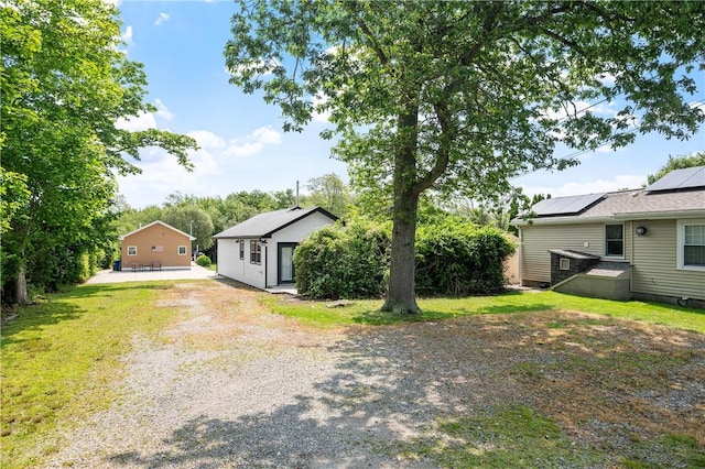 882 Point Judith Rd, Narragansett, RI 02882 - view of yard with gravel driveway