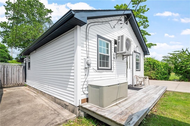 882 Point Judith Rd, Narragansett, RI 02882 - view of property exterior featuring a cooling unit
