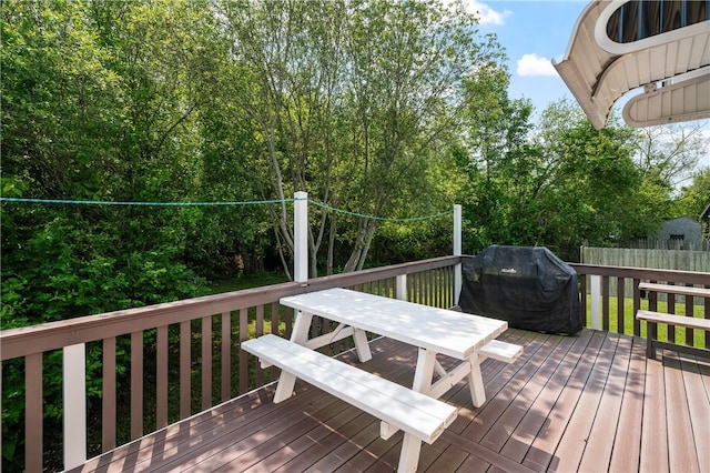 882 Point Judith Rd, Narragansett, RI 02882 - wooden terrace featuring area for grilling
