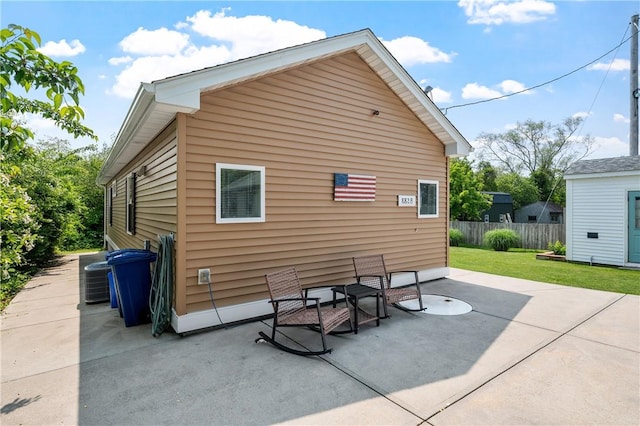 882 Point Judith Rd, Narragansett, RI 02882 - rear view of house with a patio