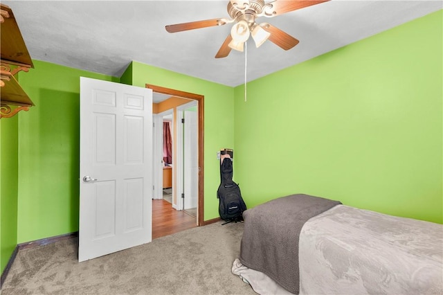 67 Hathaway Dr, West Warwick, RI 02893 - bedroom featuring carpet floors, baseboards, and ceiling fan