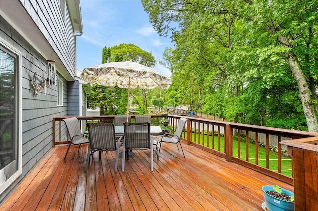 67 Hathaway Dr, West Warwick, RI 02893 - wooden terrace featuring outdoor dining area