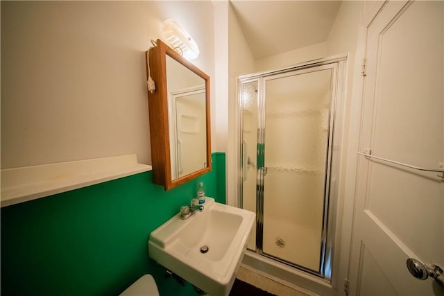 102 Buttonwoods Ave, Warwick, RI 02886 - full bath with a shower stall, a sink, and toilet