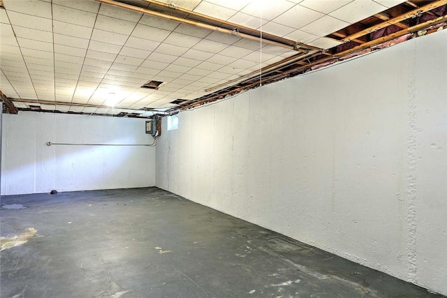 23 Robert Cir, Cranston, RI 02905 - view of unfinished below grade area