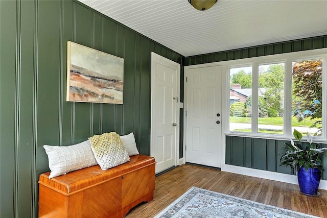 23 Robert Cir, Cranston, RI 02905 - entryway with wood finished floors and baseboards
