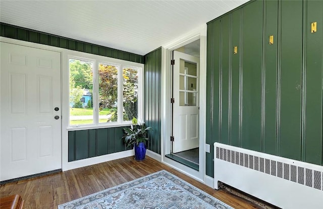 23 Robert Cir, Cranston, RI 02905 - unfurnished sunroom with radiator heating unit