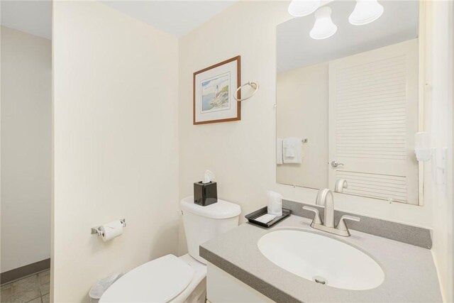65 Ridge Rd Unit T11/W38, Newport, RI 02840 - bathroom with vanity and toilet