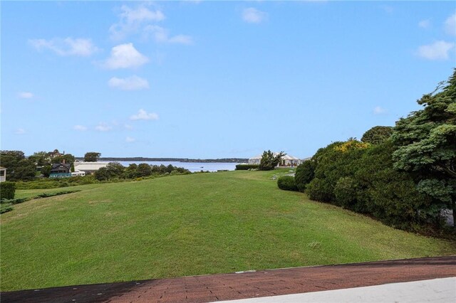 65 Ridge Rd Unit T11/W38, Newport, RI 02840 - view of green lawn with a water view