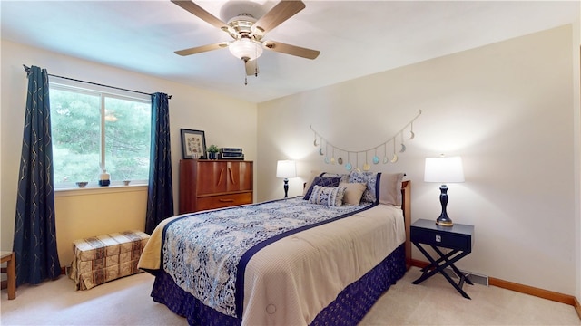 127 Pleasant View Ave Unit 34, Smithfield, RI 02917 - bedroom with carpet and a ceiling fan
