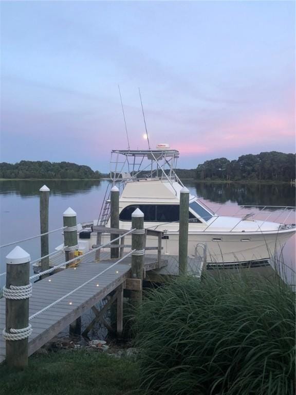 137 Congdon Ave, North Kingstown, RI 02852 - dock featuring a water view