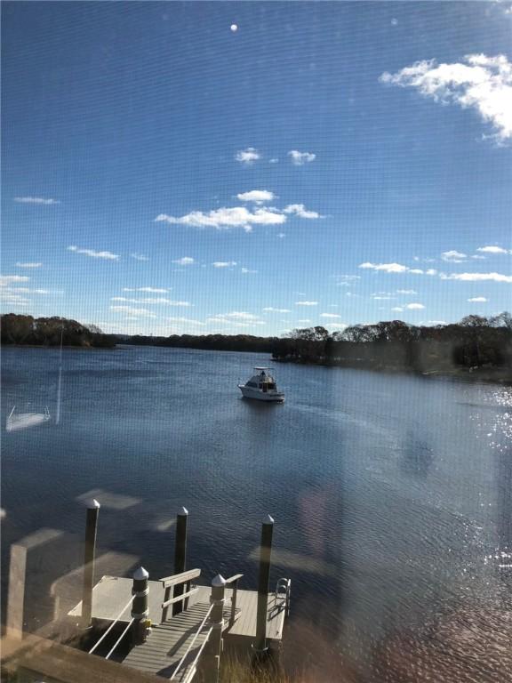 137 Congdon Ave, North Kingstown, RI 02852 - dock with a water view