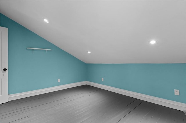 81 Old N Rd, South Kingstown, RI 02881 - bonus room featuring lofted ceiling, wood finished floors, baseboards, and recessed lighting