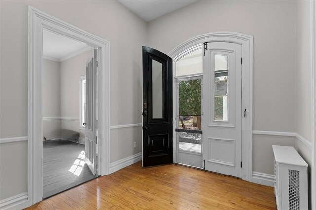 81 Old N Rd, South Kingstown, RI 02881 - entrance foyer with light wood finished floors and baseboards
