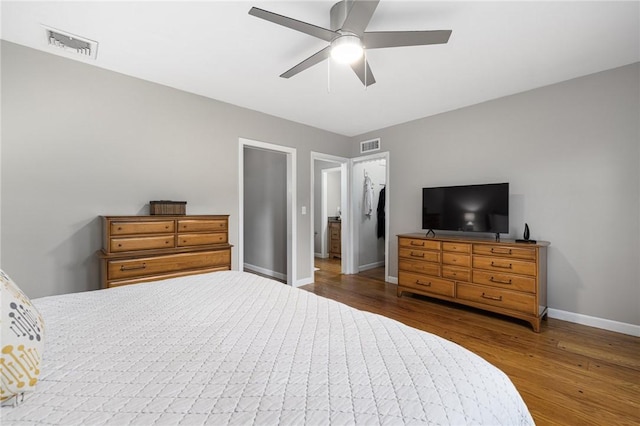 14 Twin Oak Dr, Warwick, RI 02889 - bedroom with wood finished floors and ceiling fan