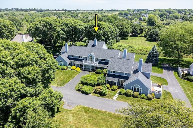 223 Corey Ln, Middletown, RI 02842 - aerial view of property and surrounding area