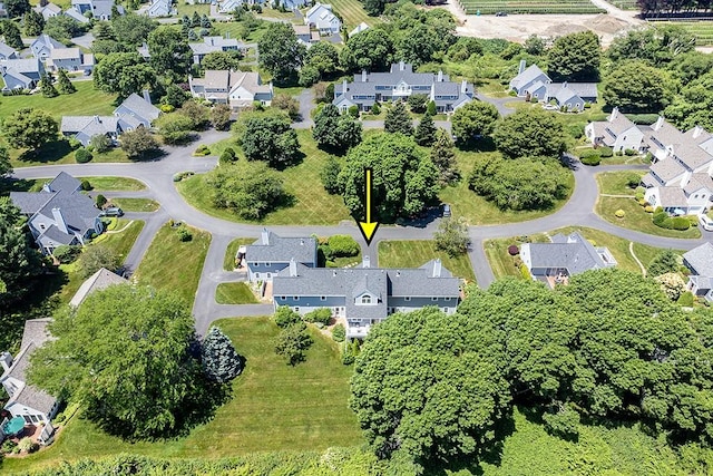 223 Corey Ln, Middletown, RI 02842 - aerial overview of property's location featuring nearby suburban area