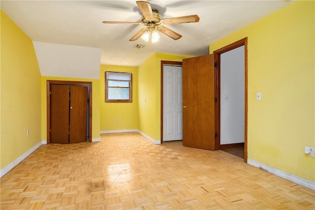 21 Diana Ave, Smithfield, RI 02917 - unfurnished bedroom featuring baseboards and ceiling fan