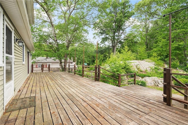 21 Diana Ave, Smithfield, RI 02917 - view of deck