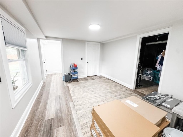 1 Sharp St, Coventry, RI 02816 - interior space featuring wood finished floors and baseboards