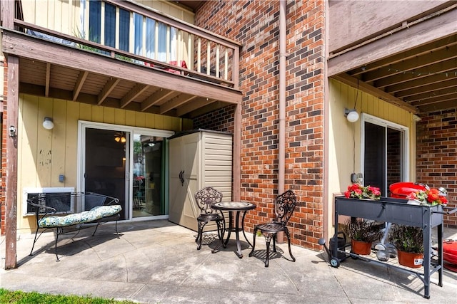 3940 Post Rd Unit 30, Warwick, RI 02886 - view of patio / terrace with a balcony