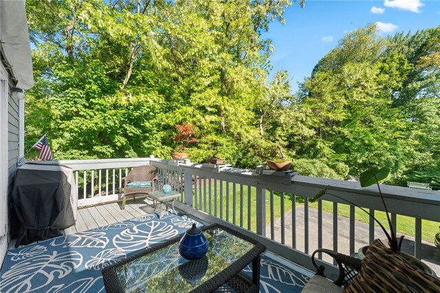 99 Post Rd Unit F1, Warwick, RI 02888 - deck featuring area for grilling