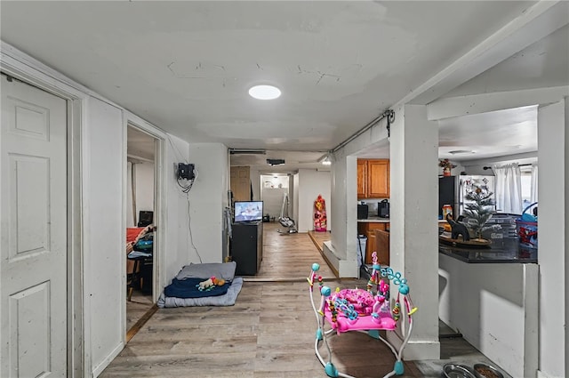 179 Armistice Blvd, Pawtucket, RI 02860 - hall with light wood-type flooring