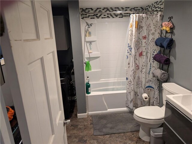 94 Mount Pleasant Rd, North Smithfield, RI 02896 - full bath featuring toilet, vanity, and shower / bath combo