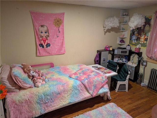 94 Mount Pleasant Rd, North Smithfield, RI 02896 - bedroom with wood finished floors and radiator