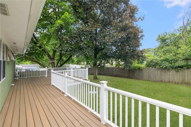 80 Flagg Ave, Warwick, RI 02886 - view of wooden terrace