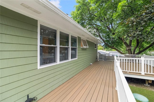 80 Flagg Ave, Warwick, RI 02886 - view of wooden deck