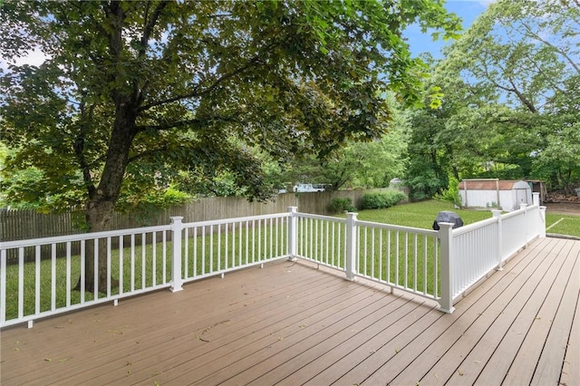 80 Flagg Ave, Warwick, RI 02886 - deck with view of scattered trees