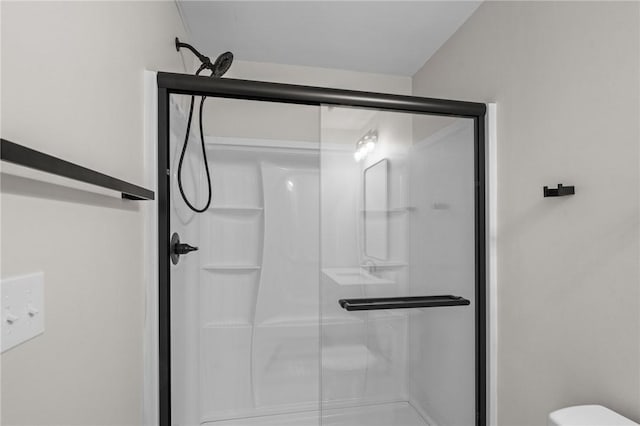 17 Judith St, Providence, RI 02909 - full bathroom featuring a stall shower and toilet