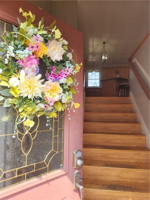 49 Wine St, Cranston, RI 02920 - view of stairs