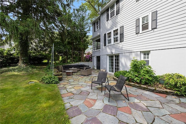 2 Carvin Ct, Warwick, RI 02886 - view of patio / terrace with an outdoor hangout area