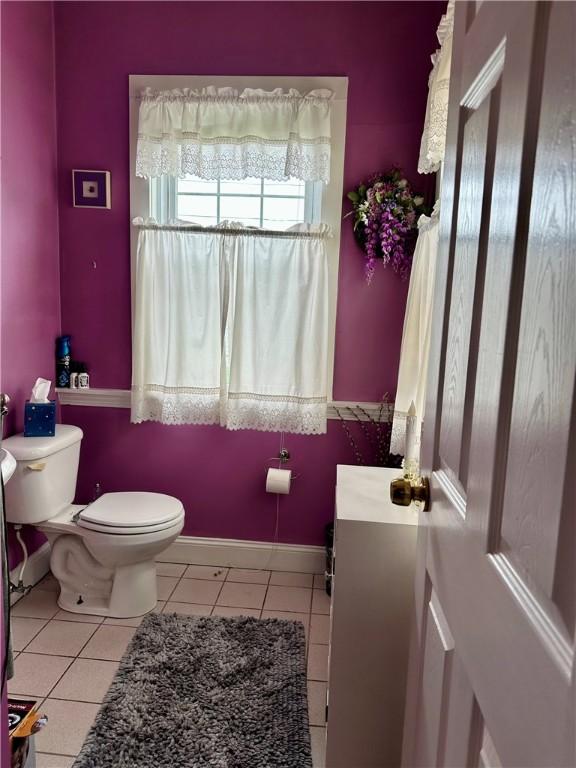 53 Wampanoag Trl, East Providence, RI 02915 - half bath featuring vanity and tile patterned flooring