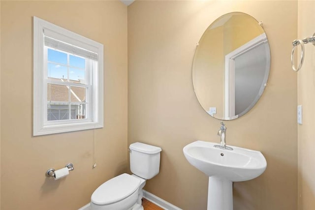 156 Hampton Way S, Kingstown, RI 02879 - half bath with toilet and baseboards