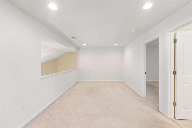 156 Hampton Way S, Kingstown, RI 02879 - carpeted spare room with recessed lighting and baseboards