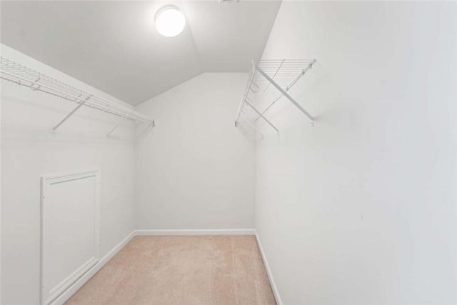 156 Hampton Way S, Kingstown, RI 02879 - spacious closet featuring lofted ceiling and light colored carpet