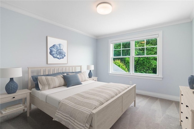 23 Middleberry Ln, East Greenwich, RI 02818 - carpeted bedroom featuring crown molding and baseboards
