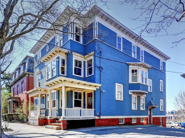 384 Benefit St Unit 2, Providence, RI 02903 - view of home's exterior with a porch