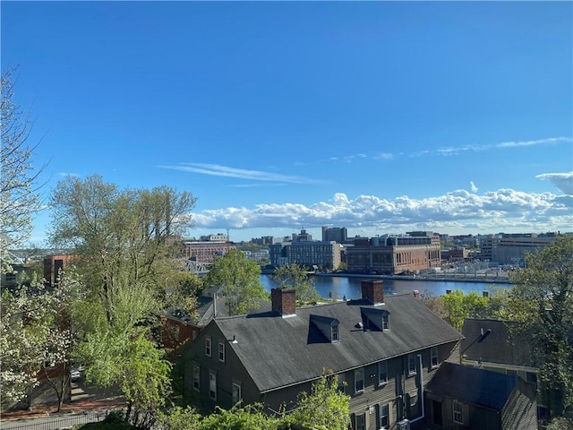 384 Benefit St Unit 2, Providence, RI 02903 - bird's eye view of a large body of water