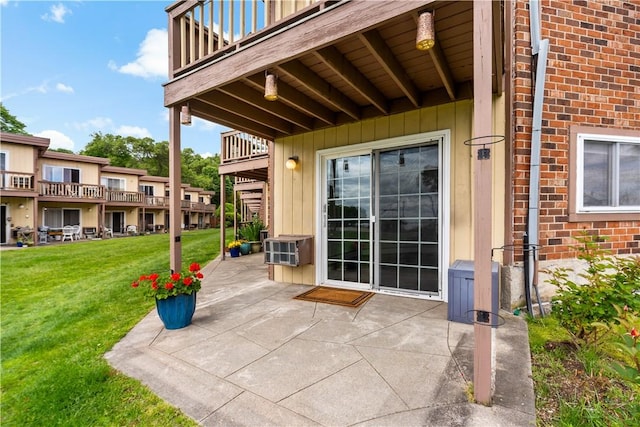 3940 Post Rd Unit 38, Warwick, RI 02886 - view of patio featuring a balcony