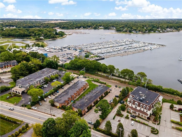 3940 Post Rd Unit 38, Warwick, RI 02886 - drone / aerial view of a nearby body of water