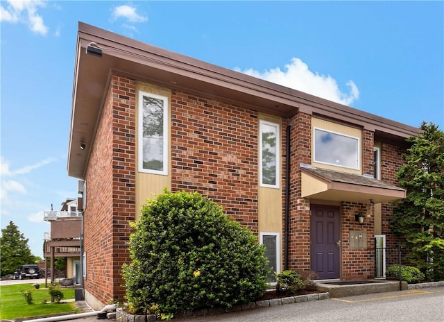 3940 Post Rd Unit 38, Warwick, RI 02886 - view of front of house with brick siding