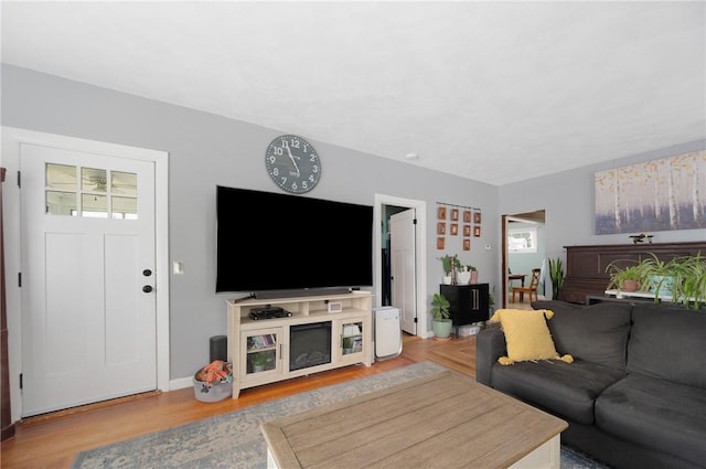 66 Dean Ave, Smithfield, RI 02917 - living room featuring wood finished floors