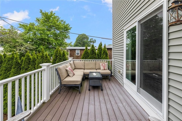 36 Wanda St, Narragansett, RI 02882 - deck featuring an outdoor hangout area