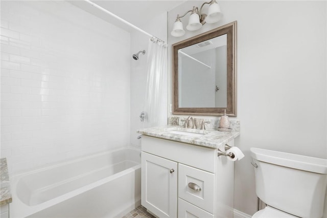36 Wanda St, Narragansett, RI 02882 - bathroom with vanity, shower / tub combo, and toilet