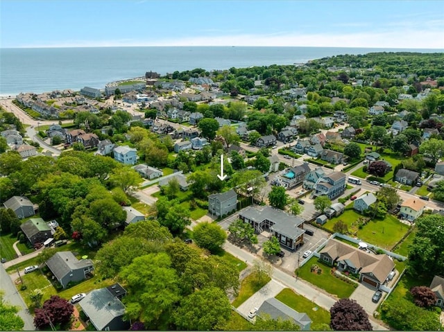36 Wanda St, Narragansett, RI 02882 - aerial view of residential area with a large body of water