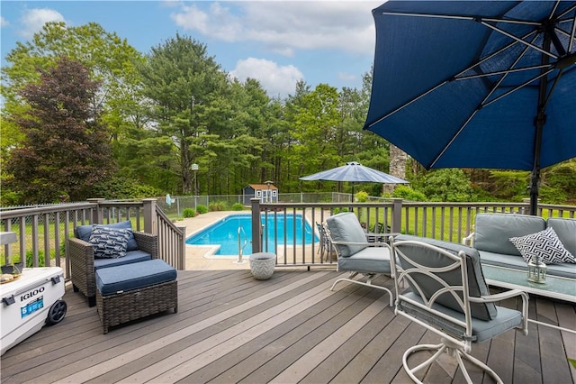 850 Black Plain Rd, North Smithfield, RI 02896 - wooden deck featuring an outdoor living space